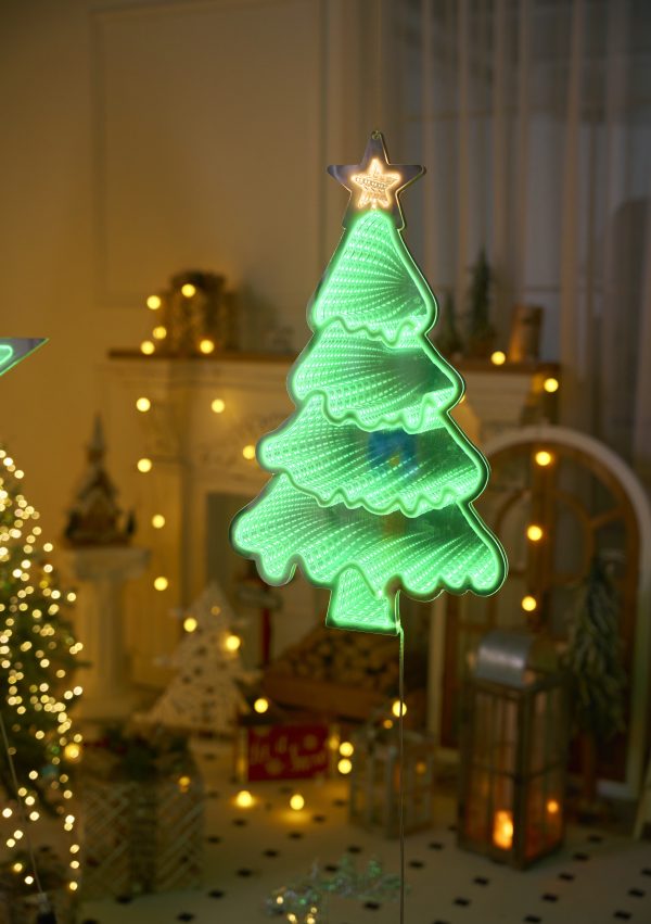Фигура светодиодная обрамление рождественской елки 5 ватт разноцветный