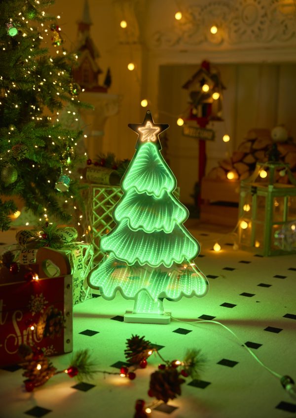 Фигура светодиодная обрамление рождественской елки 5 ватт разноцветный