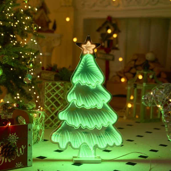 Фигура светодиодная обрамление рождественской елки 5 ватт разноцветный