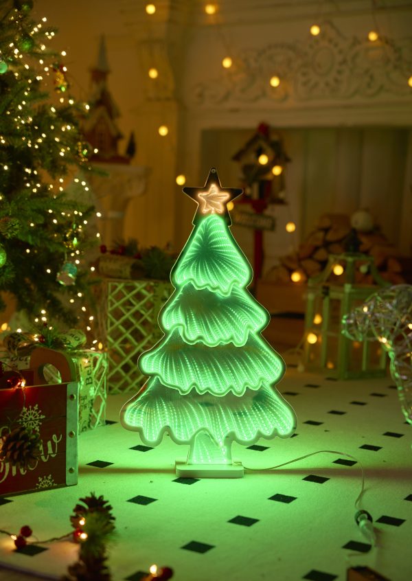 Фигура светодиодная обрамление рождественской елки 5 ватт разноцветный