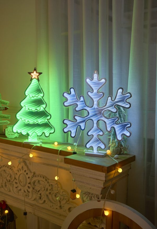 Фигура светодиодная обрамление рождественской елки 5 ватт разноцветный