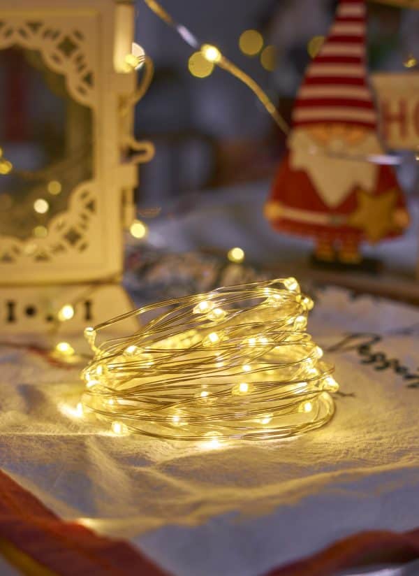 Лампа-гирлянда из росы